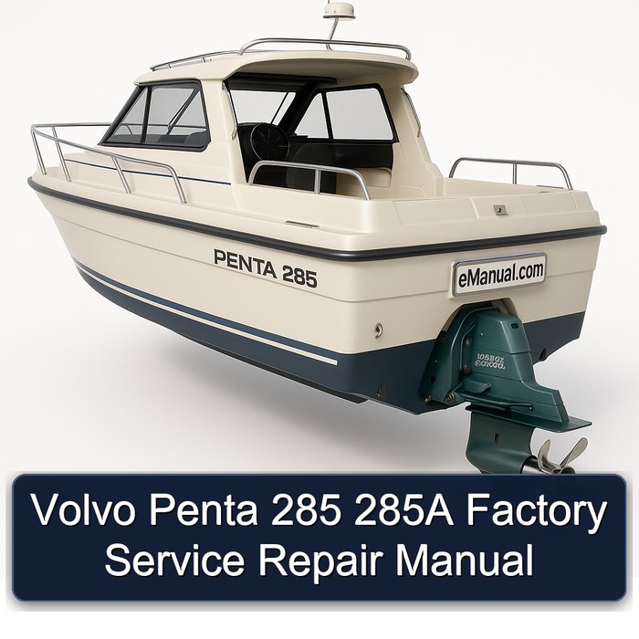 Volvo Penta 285 285A Factory Service Repair Manual