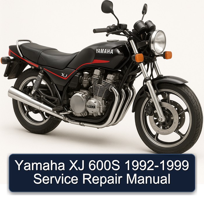 Yamaha XJ 600S 1992-1999 Manual de servicio y reparación