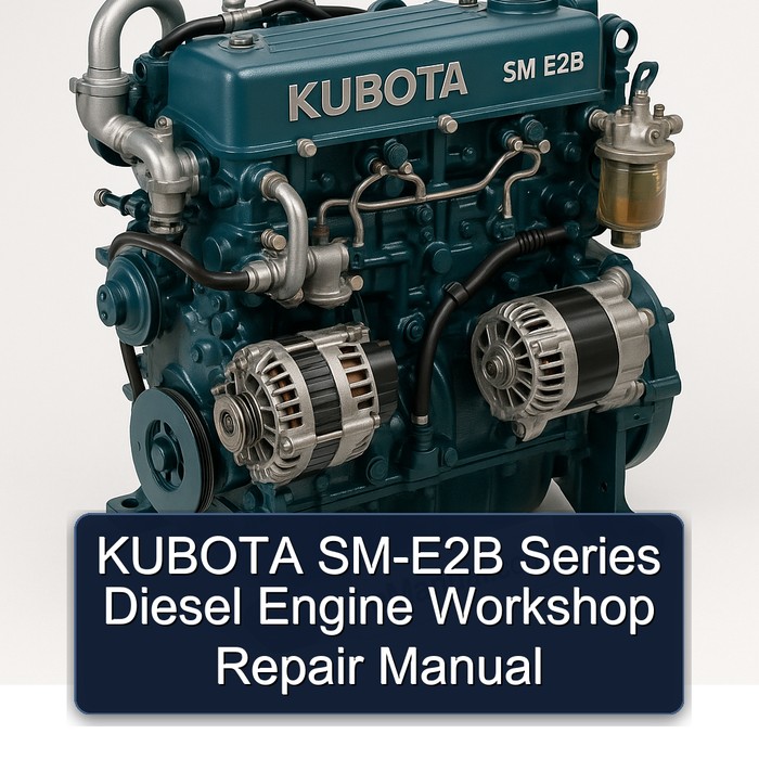 Manual de Reparación de Taller para Motor Diesel KUBOTA SM-E2B