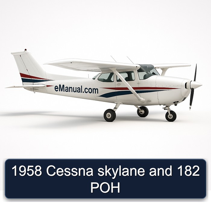 1958 Cessna skylane and 182 POH