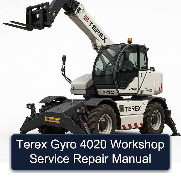 Terex Gyro 4020 Workshop Service Repair Manual 