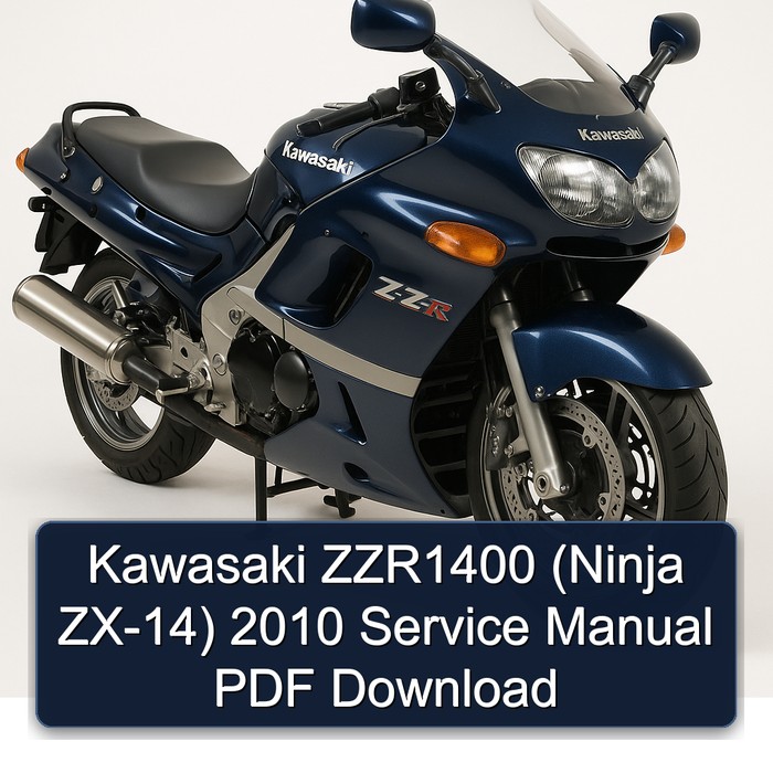 Kawasaki ZZR1400 (Ninja ZX-14) 2010 Service Manual PDF Download