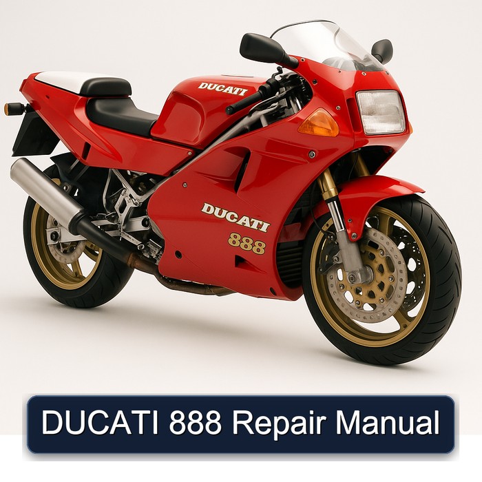 DUCATI 888 Repair Manual