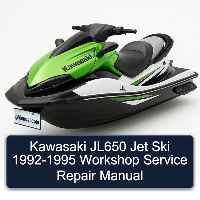 Kawasaki JL650 Jet Ski 1992-1995 Workshop Service Repair Manual
