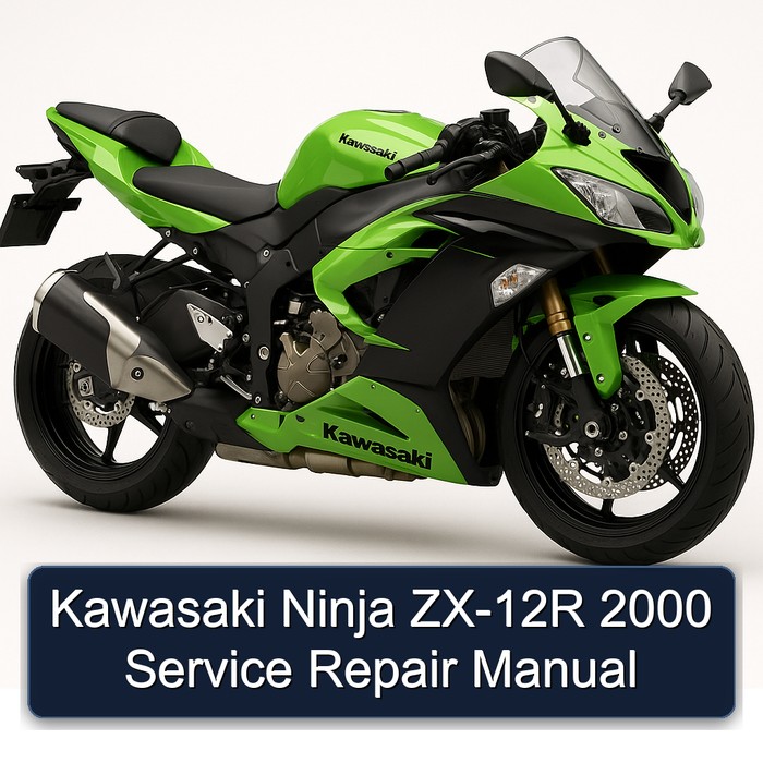 Kawasaki Ninja ZX-12R 2000 Manual de servicio y reparación