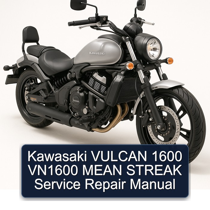 Kawasaki VULCAN 1600 VN1600 MEAN STREAK Service Repair Manual