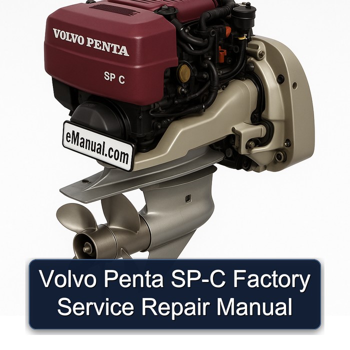 Volvo Penta SP-C Factory Manual de servicio y reparación