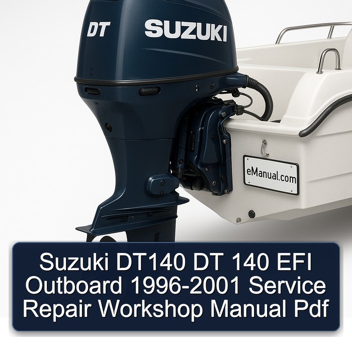 Suzuki DT140 DT 140 EFI Outboard 1996-2001 Service Repair Workshop Manual Pdf