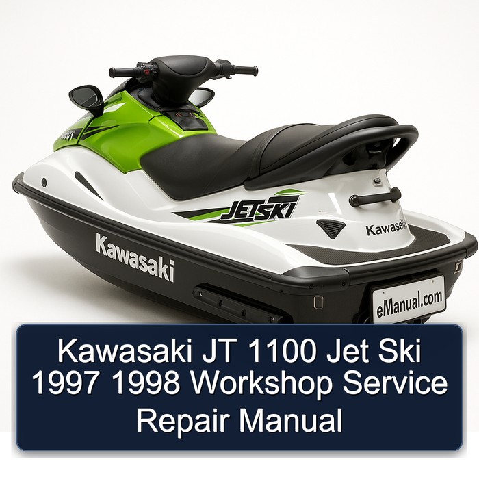 Kawasaki JT 1100 Jet Ski 1997 1998 Workshop Service Repair Manual