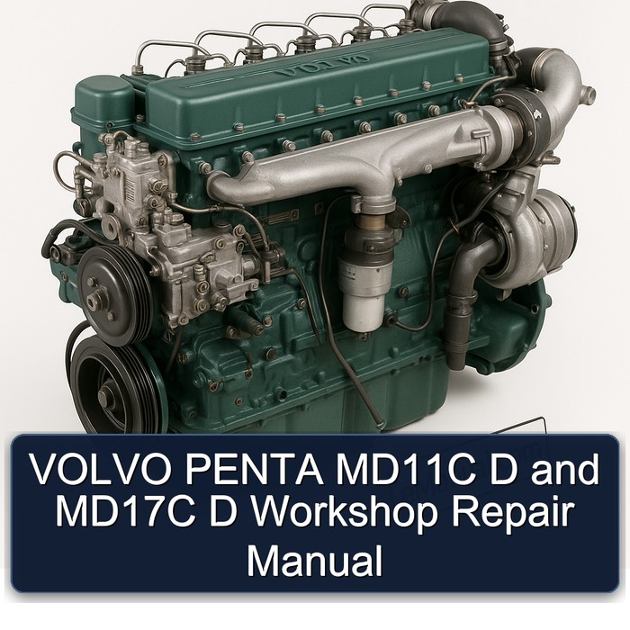 Volvo Penta MD11C D & MD17C D Werkstatt-Handbuch