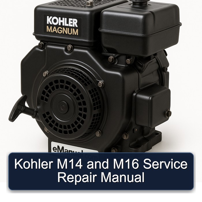 Kohler M14 and M16 Service Repair Manual