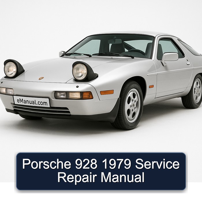 Porsche 928 1979 Manual de servicio y reparación