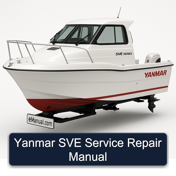Yanmar SVE Manual de servicio y reparación