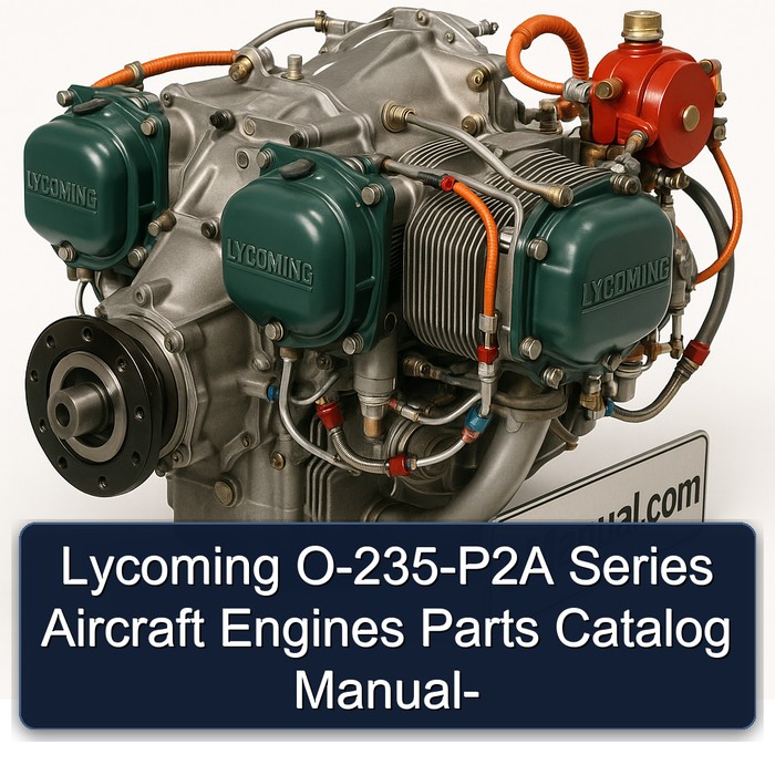 Catálogo de Piezas y Manual del Motor de Avión Lycoming O-235-P2A