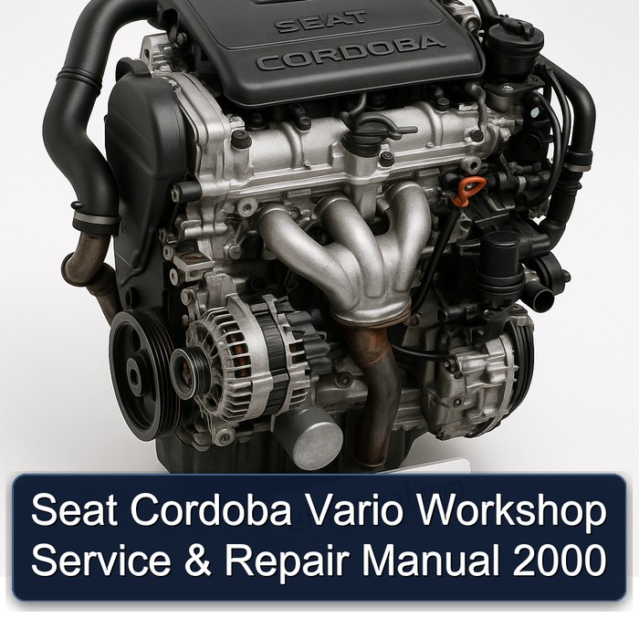 Seat Cordoba Vario Workshop Service & Repair Manual 2000 