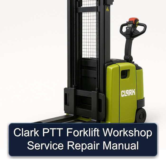 Clark Gabelstapler Werkstatt-Reparaturhandbuch