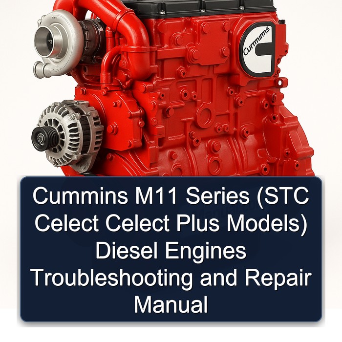 Manual de Solución de Problemas y Reparación de Motores Diesel Cummins Serie M11 (Modelos STC Celect y Celect Plus)