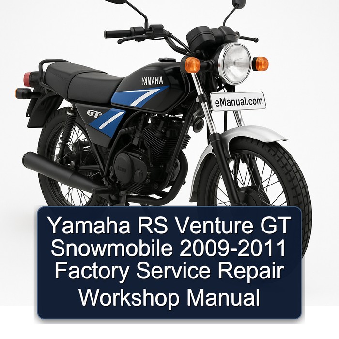 Yamaha RS Venture GT Snowmobile 2009-2011 Factory Service Repair Workshop Manual 