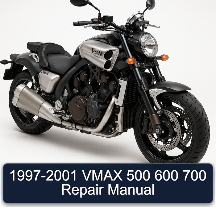 1997-2001 VMAX 500 600 700 Repair Manual