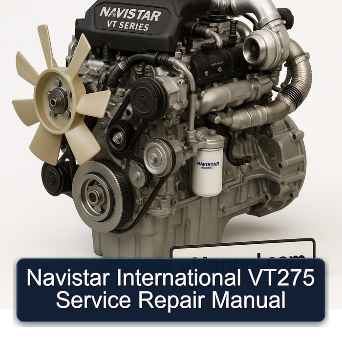 Manual de Reparación y Servicio Navistar International VT275