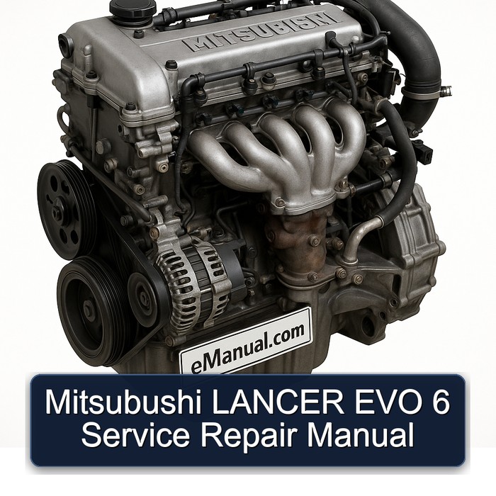 Mitsubushi LANCER EVO 6 Service Repair Manual