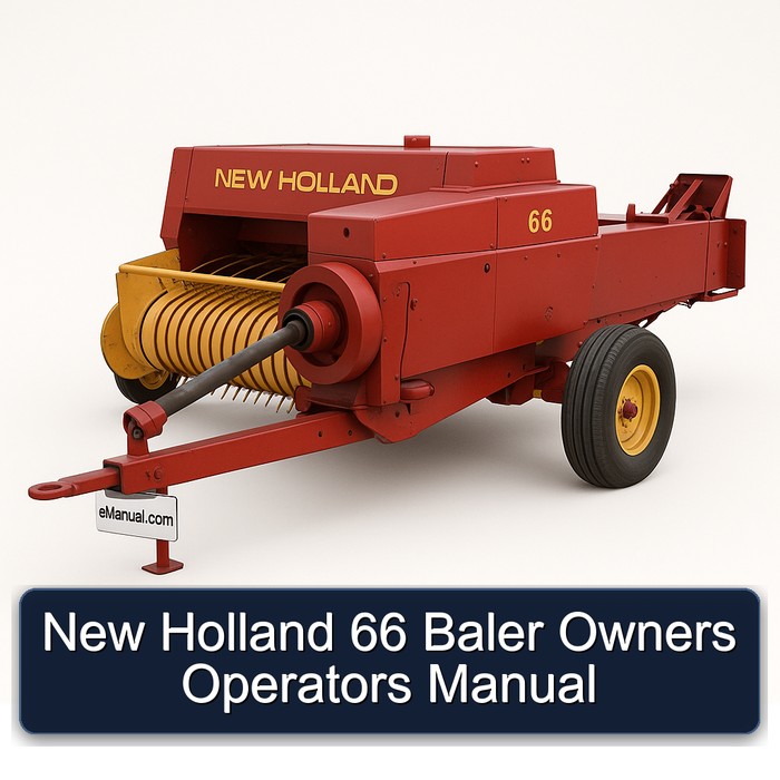 Manual del Operador de la Empacadora New Holland 66