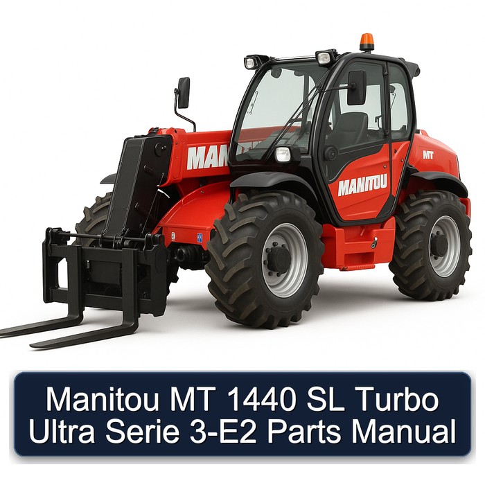 Manitou Mt 1440 Sl Turbo Ultra Serie 3-E2 Parts Catalog PDF Download