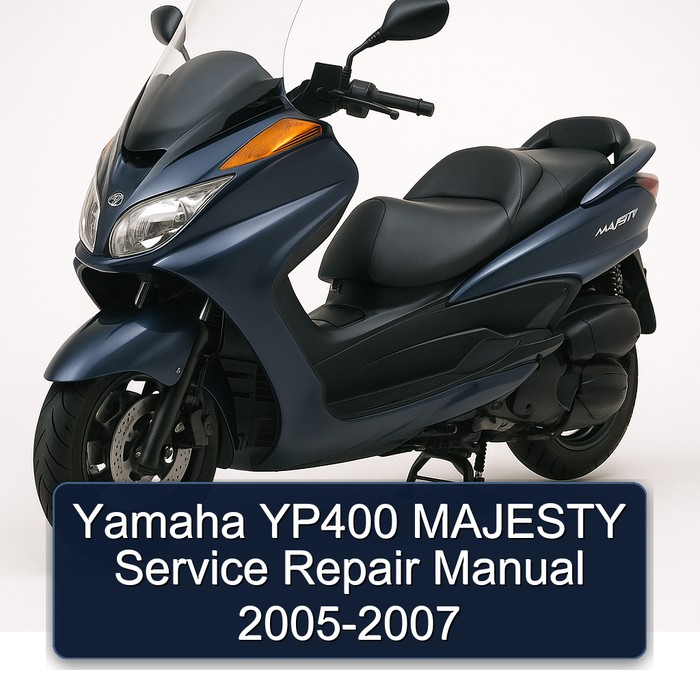 Yamaha YP400 MAJESTY Service Repair Manual 2005-2007