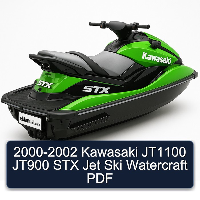 2000-2002 Kawasaki JT1100 JT900 STX Jet Ski Watercraft PDF