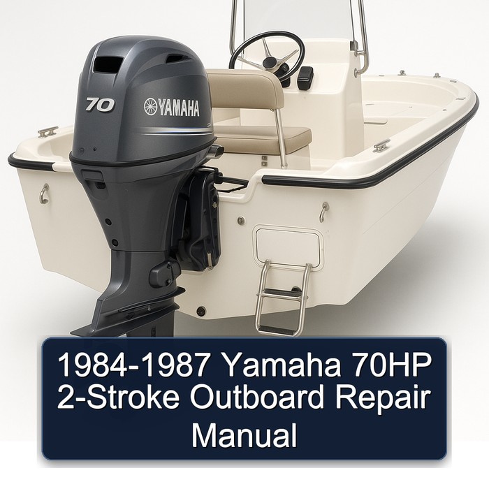 1984-1987 Yamaha 70HP 2-Stroke Outboard Repair Manual 