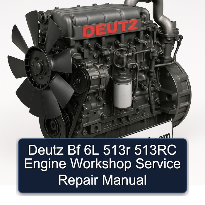Deutz BF 6L 513r/513RC Motor Werkstatt-Handbuch