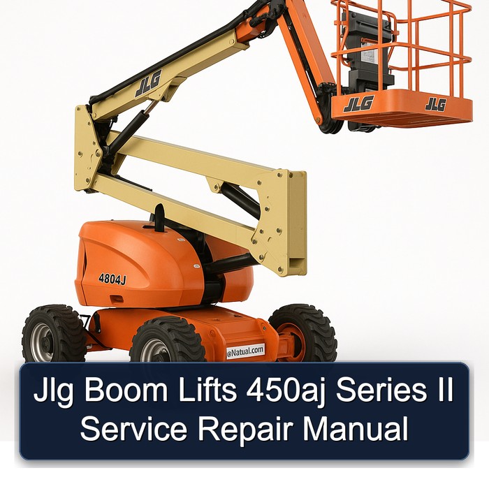 Jlg Boom Lifts 450aj Series II Service Repair Manual 