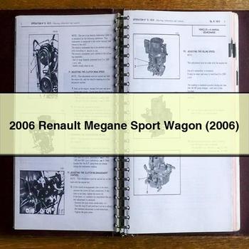 Renault Megane Sport Wagon (2006) PDF Download