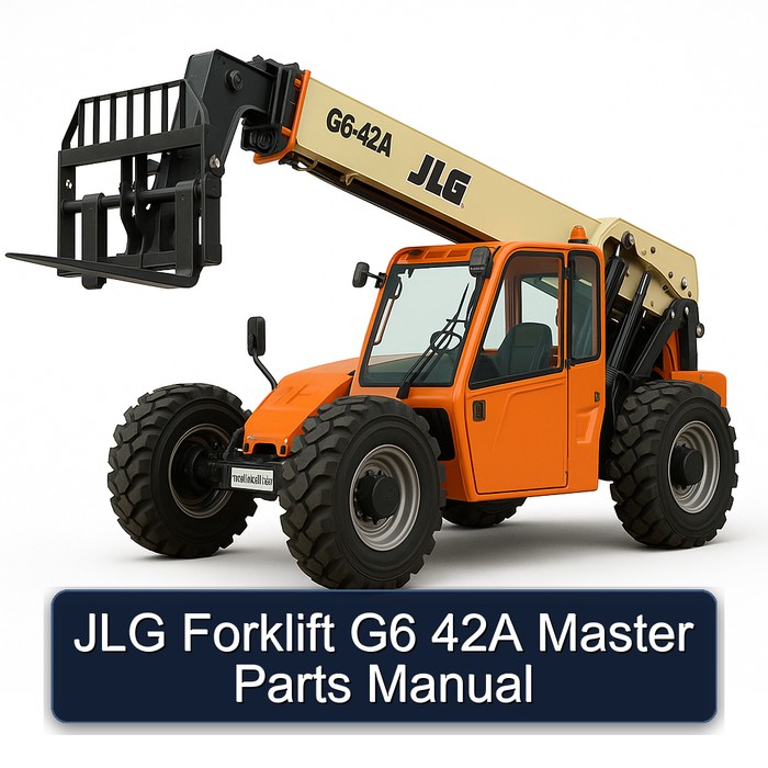 JLG Forklift G6 42A Master Parts Manual