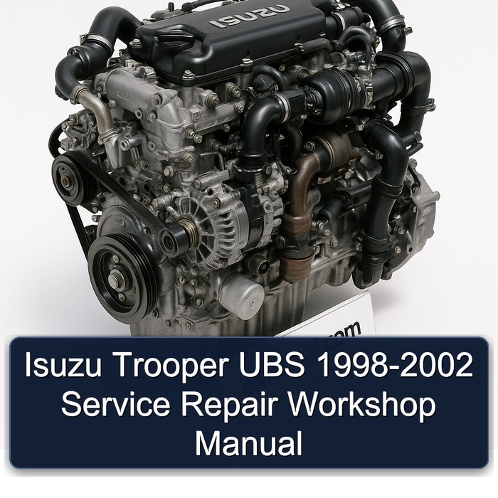 Manual de Reparación y Servicio Isuzu Trooper UBS 1998-2002
