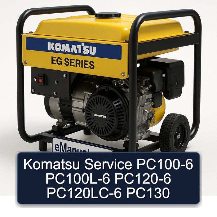 Komatsu Service PC100-6 PC100L-6 PC120-6 PC120LC-6 PC130