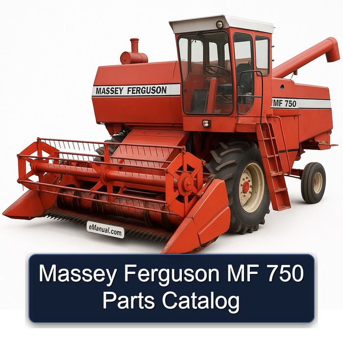 Massey Ferguson MF 750 Parts Catalog 