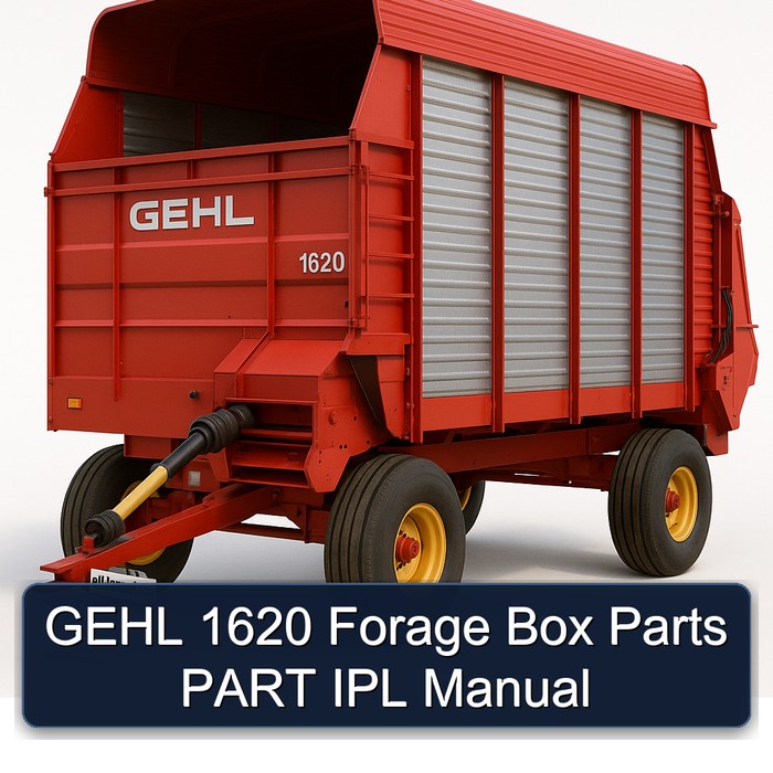 Gehl 1620 Forage Box Parts Part Ipl Manual PDF Download