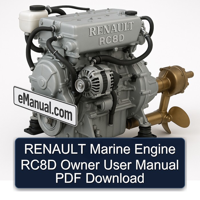 Manual del Usuario del Motor Marino Renault RC8D