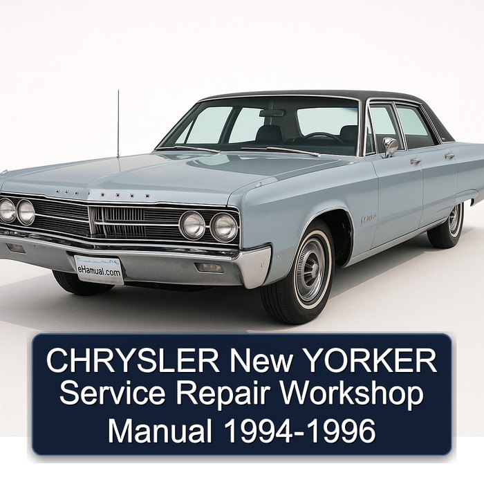 CHRYSLER New YORKER Service Repair Workshop Manual 1994-1996
