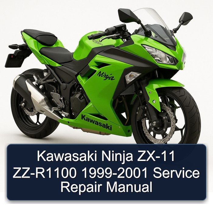 Kawasaki Ninja ZX-11 ZZ-R1100 1999-2001 Service Repair Manual