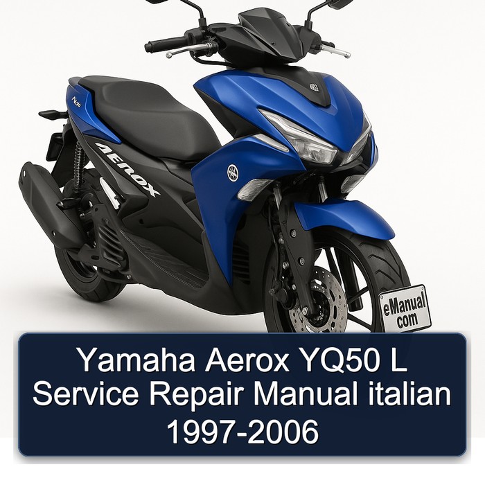 Yamaha Aerox YQ50 L Service Repair Manual italian 1997-2006