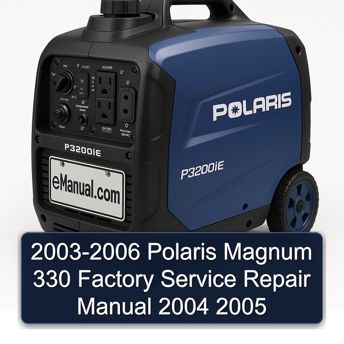 2003-2006 Polaris Magnum 330 Factory Service Repair Manual 2004 2005