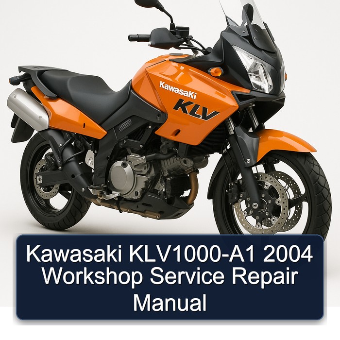 Kawasaki KLV1000-A1 2004 Workshop Manual de servicio y reparación