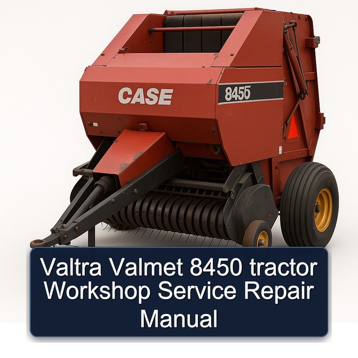 Valtra Valmet 8450 tractor Workshop Service Repair Manual