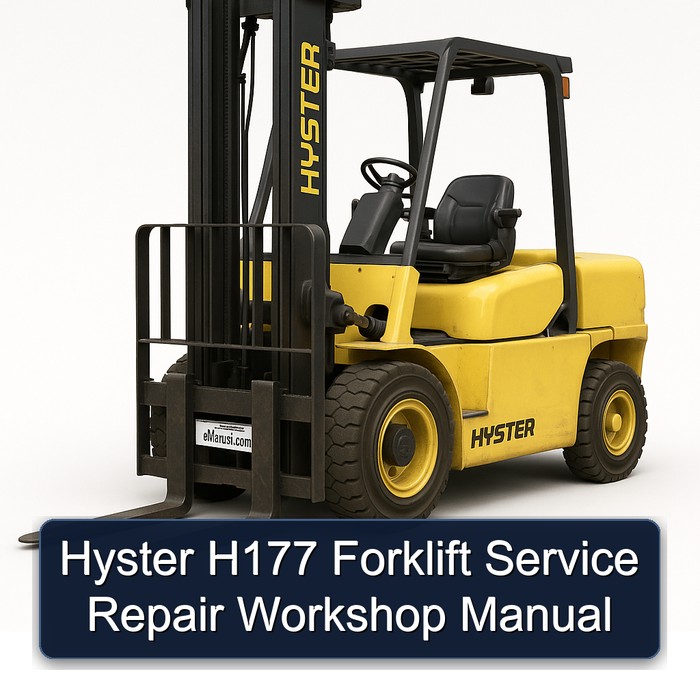 Manual de Taller de Reparación y Servicio para el Montacargas Hyster H177