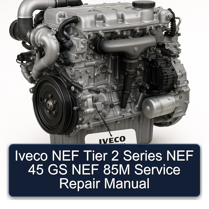 Iveco NEF Tier 2 Series NEF 45 GS NEF 85M Manual de servicio y reparación