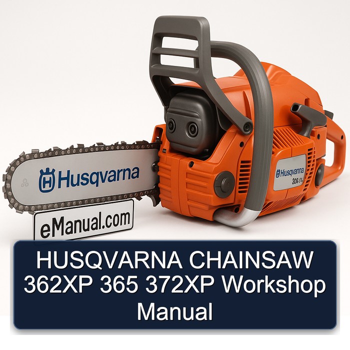 HUSQVARNA CHAINSAW 362XP 365 372XP Workshop Manual