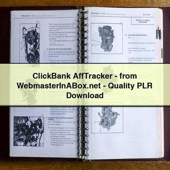 Clickbank Afftracker-from Webmasterinabox.net-Quality Plr PDF Download