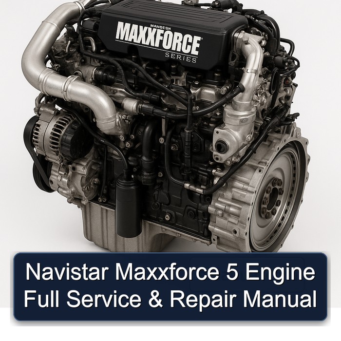 Manual de Servicio y Reparación Completo del Motor Navistar Maxxforce 5